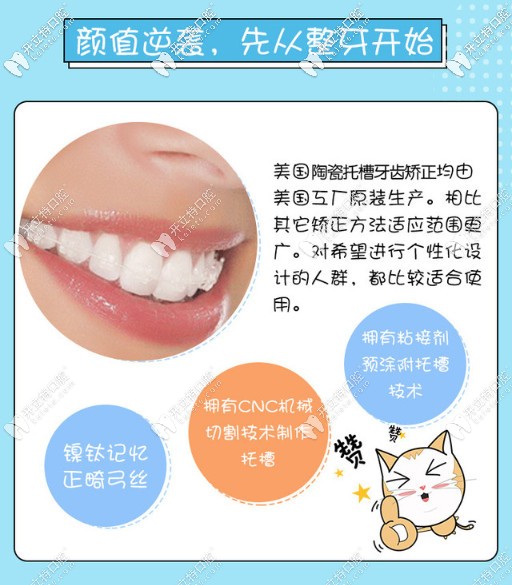 陶瓷托槽牙齒矯正的優(yōu)勢