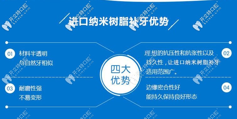 進口納米樹脂補牙的優(yōu)勢