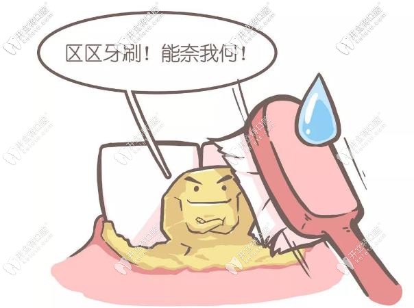 平時(shí)要勤刷牙，保護(hù)口腔健康
